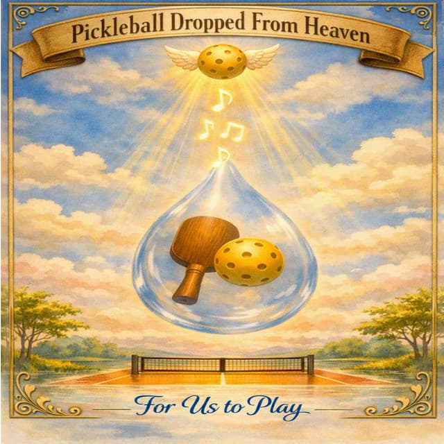 Pickleball Dropped from Heaven